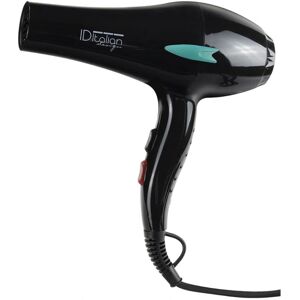 ID Italian Professional Hair Dryer Elite - 2200W, Anti-Frizz, Black ID Italian Professional Hair Dryer Elite - 2200W, Anti-Frizz, Black
