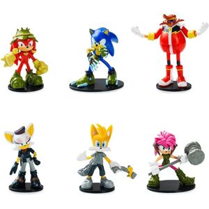 Action Figure Sonic - 6 Personaggi articolati - Raccogli tutti e 8 Action Figure Sonic - 6 Personaggi articolati - Raccogli tutti e 8
