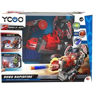 Robotics Rapidfire Jouet - Robot avec visage LED, effets sonores, 2 modes, batteries rechargeables - Publicité Robotics Rapidfire Jouet - Robot avec visage LED, effets sonores, 2 modes, batteries rechargeables - Publicité