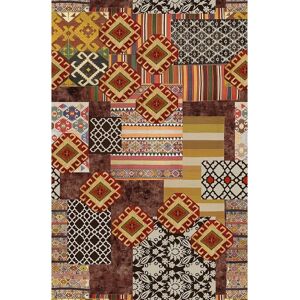 VILBER Vinyl tapijt Kilim 100x155 cm - Tapijt VILBER Vinyl tapijt Kilim 100x155 cm - Tapijt