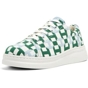 Camper K201314 Witte Sportieve Sneaker - Dames Sneakers Camper K201314 Witte Sportieve Sneaker - Dames Sneakers