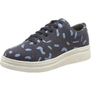 CAMPER K200645-074 Blue Leather Sneakers - Casual Shoes CAMPER K200645-074 Blue Leather Sneakers - Casual Shoes