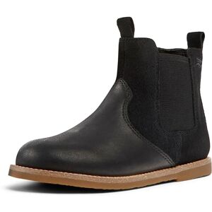 Camper K900343-001 Savina Kids Black Nubuck Leather Boots - Boots Camper K900343-001 Savina Kids Black Nubuck Leather Boots - Boots