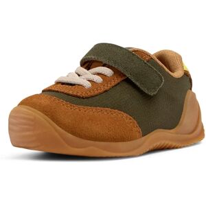 Camper K800607-007 Donkergroene Leren Sneakers - Kinder Schoenen Camper K800607-007 Donkergroene Leren Sneakers - Kinder Schoenen