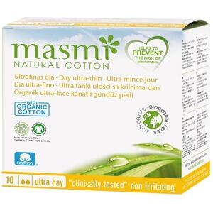 Masmi Ultra cienkie wkładki z organicznej bawełny z skrzydełkami Masmi Ultra cienkie wkładki z organicznej bawełny z skrzydełkami