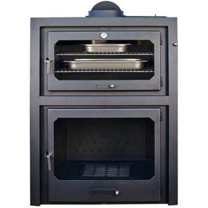 Maestro Ferretero - Estufa de leña - Triple combustión - 17,5 kW - Gris Maestro Ferretero - Estufa de leña - Triple combustión - 17,5 kW - Gris