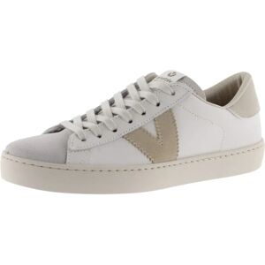 Victoria Madrid Baskets en Cuir Blanc - Décontracté - Publicité Victoria Madrid Baskets en Cuir Blanc - Décontracté - Publicité