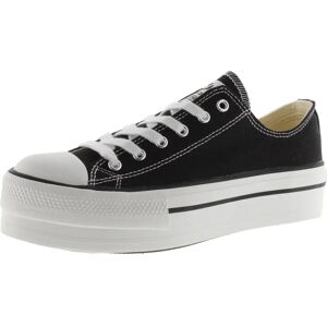 Victoria Chaussures de Basket Noires - Décontracté - 4 cm Plateforme - Publicité Victoria Chaussures de Basket Noires - Décontracté - 4 cm Plateforme - Publicité