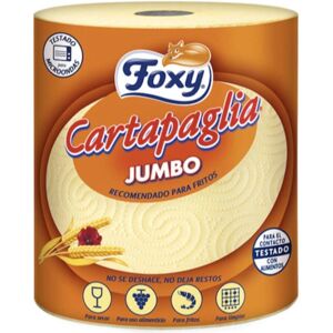 Foxy Cartapaglia Jumbo Papel de Cocina - 60 M - Fritura y Cocina Foxy Cartapaglia Jumbo Papel de Cocina - 60 M - Fritura y Cocina