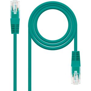 Nanocable 10.20.0102-GR Cable de red verde 2m Cat5e U/UTP Nanocable 10.20.0102-GR Cable de red verde 2m Cat5e U/UTP