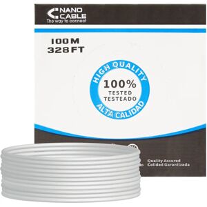 Nanocable Model 10.20.0702-FLEX Grey Network Cable 100m Nanocable Model 10.20.0702-FLEX Grey Network Cable 100m