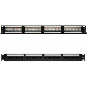 Nanocable 10.21.3124 24-port Category 6 Patch Panel - Patch Panel Nanocable 10.21.3124 24-port Category 6 Patch Panel - Patch Panel