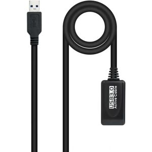 Nanocable 10.01.0311 Câble d'extension USB - 5m - USB 3.2 Gen 1 - Publicité Nanocable 10.01.0311 Câble d'extension USB - 5m - USB 3.2 Gen 1 - Publicité