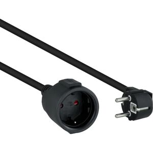 Nanocable 10.22.0602-BK Extension 2m - Cordon d'alimentation Nanocable 10.22.0602-BK Extension 2m - Cordon d'alimentation