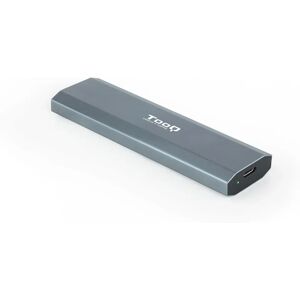 Carcasa SSD TooQ Shura - Gris - M.2 NVMe USB 3.2 Carcasa SSD TooQ Shura - Gris - M.2 NVMe USB 3.2