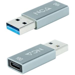 Adaptateur USB Nanocable - Gris - USB 3.0 à USB-C 3.1 - Publicité Adaptateur USB Nanocable - Gris - USB 3.0 à USB-C 3.1 - Publicité