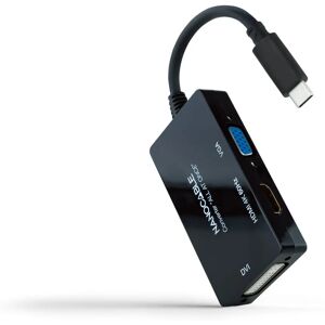 Nanocable USB-Grafikadapter - 4K Ultra HD - Schwarz Nanocable USB-Grafikadapter - 4K Ultra HD - Schwarz
