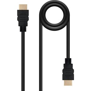 Nanocable 10.15.1710 HDMI-kabel - Hög Hastighet, 10m, Svart Nanocable 10.15.1710 HDMI-kabel - Hög Hastighet, 10m, Svart