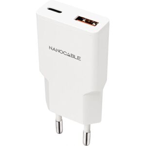 Nanocable 10.10.2028 Snabbladdare Vit Nanocable 10.10.2028 Snabbladdare Vit