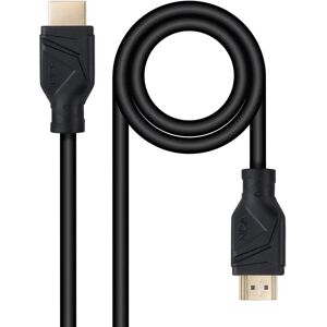 Nanocable 10.15.8302 HDMI-kabel - 2m - Svart - HDMI 2.1 - 8K/4K Nanocable 10.15.8302 HDMI-kabel - 2m - Svart - HDMI 2.1 - 8K/4K