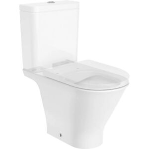 Roca The Gap Round Close Coupled Rimless Toilet Roca The Gap Round Close Coupled Rimless Toilet