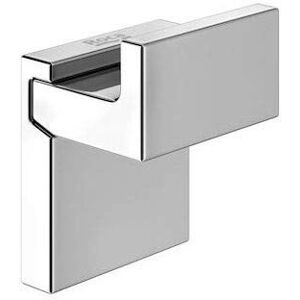 Roca Rubik Bathroom Hanger - Modern Wall-Mounted Chrome Metal Accessories Roca Rubik Bathroom Hanger - Modern Wall-Mounted Chrome Metal Accessories