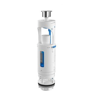 Meccanismo di doppio scarico universale Roca - Argento Meccanismo di doppio scarico universale Roca - Argento