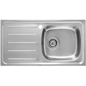 Roca E-90 Lava-Louças de Cozinha - Aço Inoxidável, Quadrado, 155mm Profundidade Roca E-90 Lava-Louças de Cozinha - Aço Inoxidável, Quadrado, 155mm Profundidade