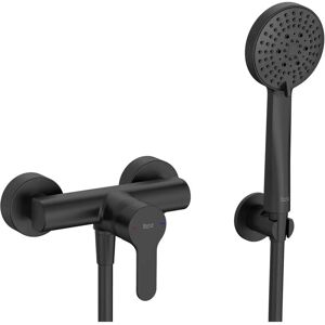 Miscelatore doccia a parete nero opaco Roca L20 - Monocomando Miscelatore doccia a parete nero opaco Roca L20 - Monocomando