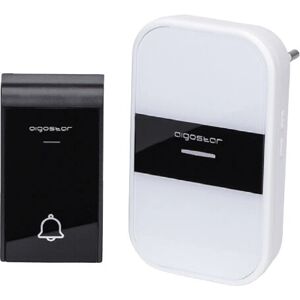 Kit Campanello Aigostar Nero, Bianco - Wireless, IP44, 36 Suonerie Kit Campanello Aigostar Nero, Bianco - Wireless, IP44, 36 Suonerie