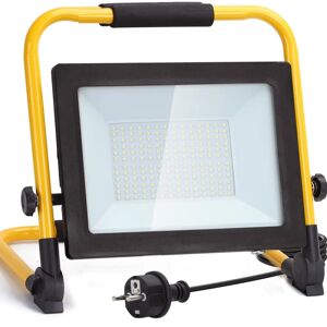 Aigostar Luz de trabalho 100W IP65 Giratória ao ar livre LED Aigostar Luz de trabalho 100W IP65 Giratória ao ar livre LED