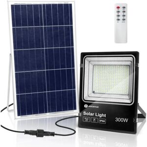 Aigostar 300W IP66 6500K LED solar de inundación - Proyector LED Aigostar 300W IP66 6500K LED solar de inundación - Proyector LED