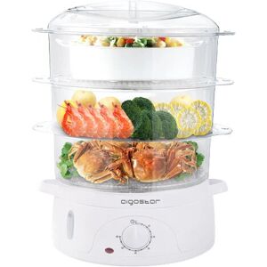 Aigostar 30CFO - Blanco - Vaporizador de alimentos Aigostar 30CFO - Blanco - Vaporizador de alimentos