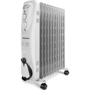 Radiateur Aigostar - 11 éléments - 2300W - Blanc - Publicité Radiateur Aigostar - 11 éléments - 2300W - Blanc - Publicité