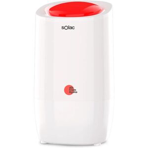 Solac HU1061 - Blanc, Rouge - Humidificateur Solac HU1061 - Blanc, Rouge - Humidificateur