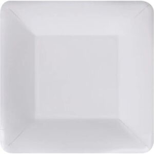 Algon Wit Vierkant Wegwerp Borden - Keukengerei, 18 cm, 12 Stuks Algon Wit Vierkant Wegwerp Borden - Keukengerei, 18 cm, 12 Stuks
