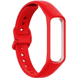 Bracelet sportif en silicone rouge pour Samsung Galaxy Fit 2 - Publicité Bracelet sportif en silicone rouge pour Samsung Galaxy Fit 2 - Publicité