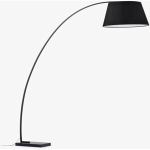 Kave Home Gulvlampe Juhe - Sort stål & marmor Kave Home Gulvlampe Juhe - Sort stål & marmor