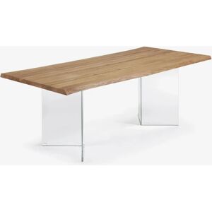 Kave Home Lotty spisebord i eikefinér - Rectangulært 220x100cm Kave Home Lotty spisebord i eikefinér - Rectangulært 220x100cm