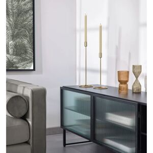 Kave Home - Stor gul ljusstake - Modern inredning Kave Home - Stor gul ljusstake - Modern inredning