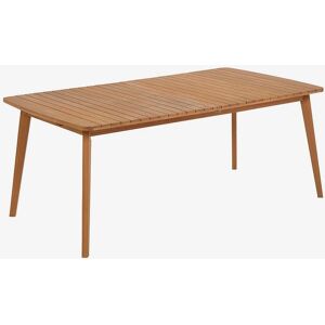 Kave Home Hanzel Utvidbart Hagenbord - Eukalyptus Massiv - 183-240cm - FSC 100% Kave Home Hanzel Utvidbart Hagenbord - Eukalyptus Massiv - 183-240cm - FSC 100%