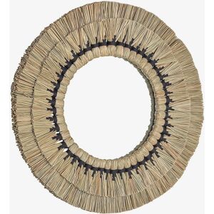Kave Home Akila Rund Spegel - Naturliga fibrer - 60cm Kave Home Akila Rund Spegel - Naturliga fibrer - 60cm