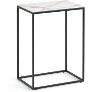 Kave Home Rewena Sidebord - Keramikkfinish - 45x30cm Kave Home Rewena Sidebord - Keramikkfinish - 45x30cm