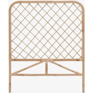 Kave Home Citlalli hodegjerde - Naturlig rotan - For 90cm seng Kave Home Citlalli hodegjerde - Naturlig rotan - For 90cm seng