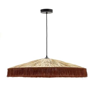 Kave Home - Rustikk Raffia Taklampe - 75cm Kave Home - Rustikk Raffia Taklampe - 75cm