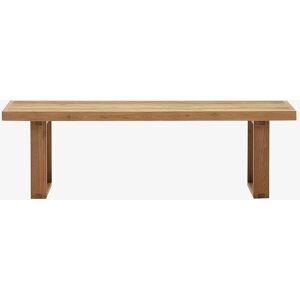 Kave Home Canadell genbrugt teak udendørs bænk - 170cm Kave Home Canadell genbrugt teak udendørs bænk - 170cm