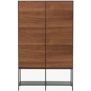 Kave Home Vedrana Valnøtt Sideboard - 4 Dører Kave Home Vedrana Valnøtt Sideboard - 4 Dører