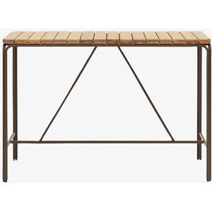 Kave Home Salguer Høy utendørssalong av akasie og stål Kave Home Salguer Høy utendørssalong av akasie og stål