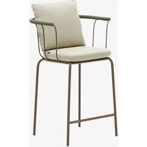 Kave Home - Pinottava ulkokäyttöön vintage terässanka - 90cm Kave Home - Pinottava ulkokäyttöön vintage terässanka - 90cm