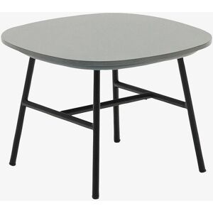 Kave Home - Bramant sidebord - Sort stål - 60x60 cm Kave Home - Bramant sidebord - Sort stål - 60x60 cm